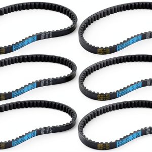 Haokixin 6-Pack Drive Belt for Scooters Mopeds Go-Karts-0