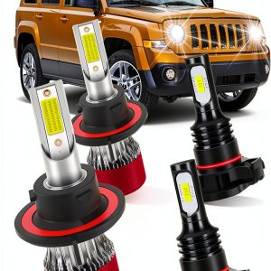 Jeep Patriot LED Bulb LSLIGHT Ultra Bright Front-0