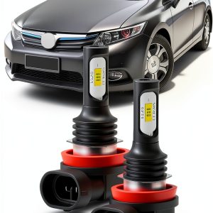 CHUANGYOU White 60W Fog Light Bulbs for Honda Civic-0