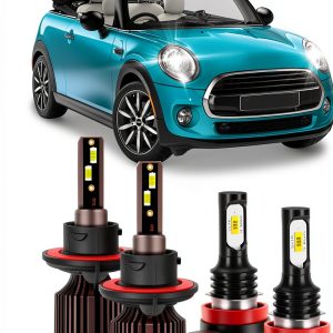 Mini Cooper Fog Lights TEENRAM 30000 Lumen Front-0
