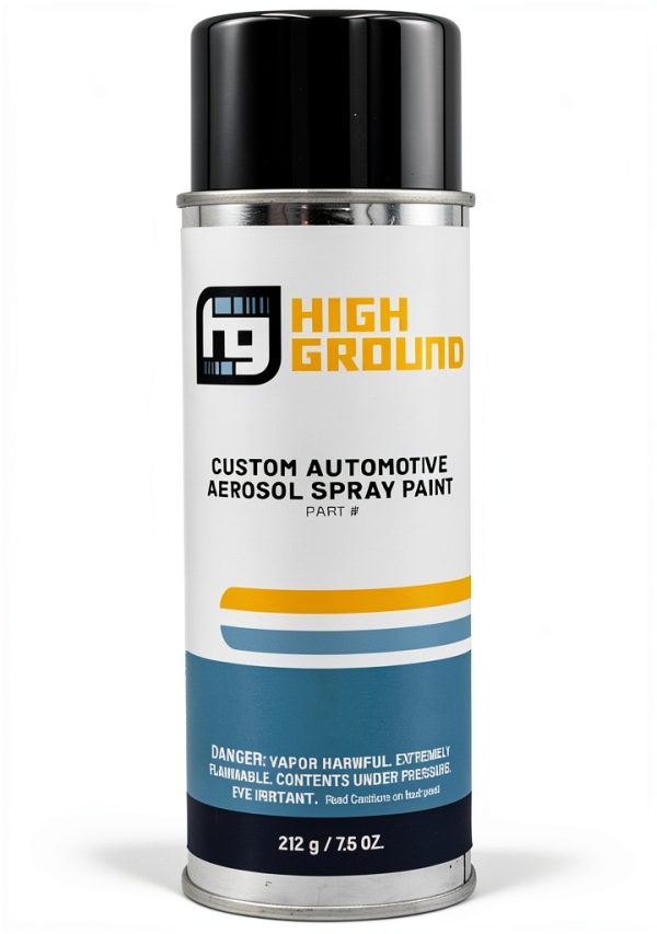 High Ground Custom Satin Spray Paint 8 Fl Oz Flake‑Resistant Finish-0