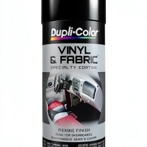 Dupli-Color Vinyl Spray Paint Flat Black Fast Dry-0